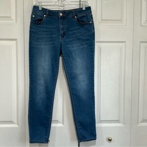 🖤 TAHARI Kelly Classic Skinny Blue Denim Jeans - Size 10/30